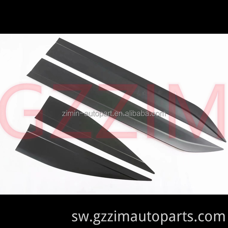 Dmax 2020 chrome kit full kits cover trim for D-max 2020 2021 exterior accessories plastic